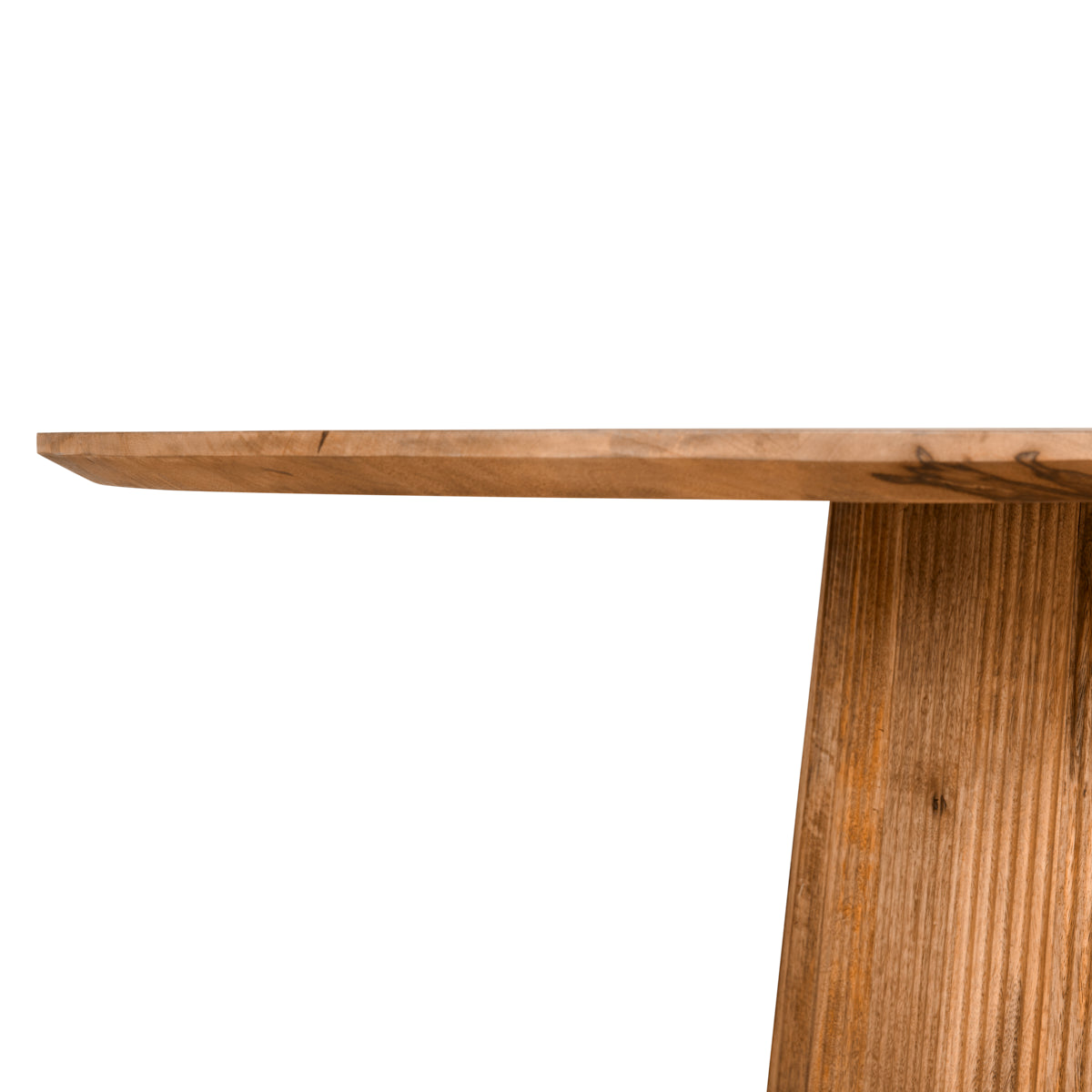 Japandi Eettafel Ovaal - Lichtbruin - 180cm