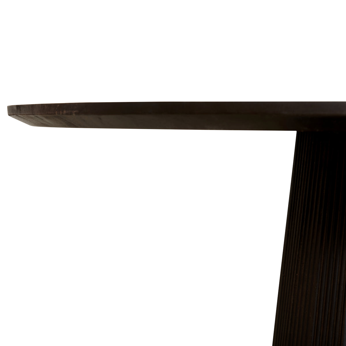 Japandi Eettafel Ovaal - Bruin - 180cm