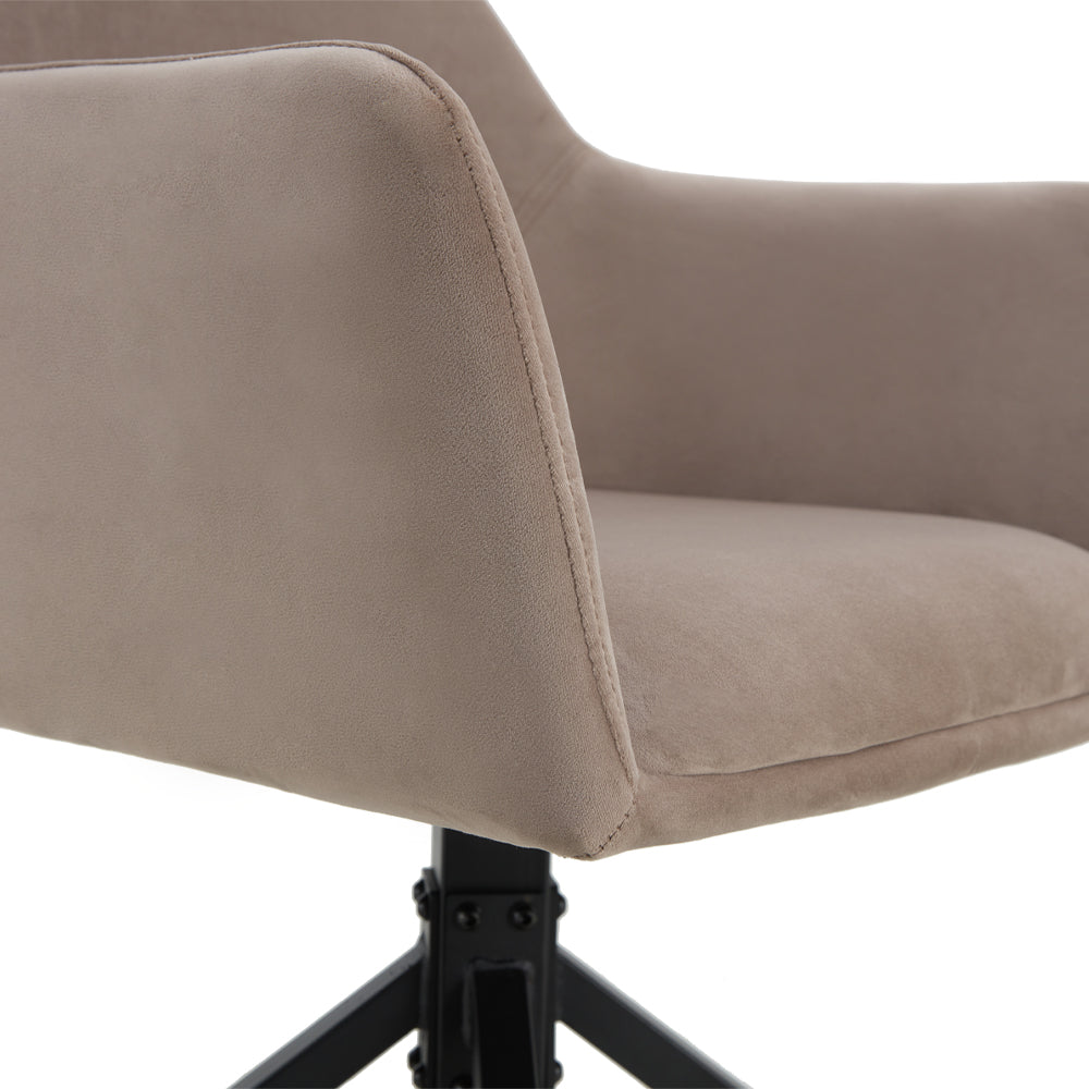 Eetkamerstoel Tess - Velvet Taupe