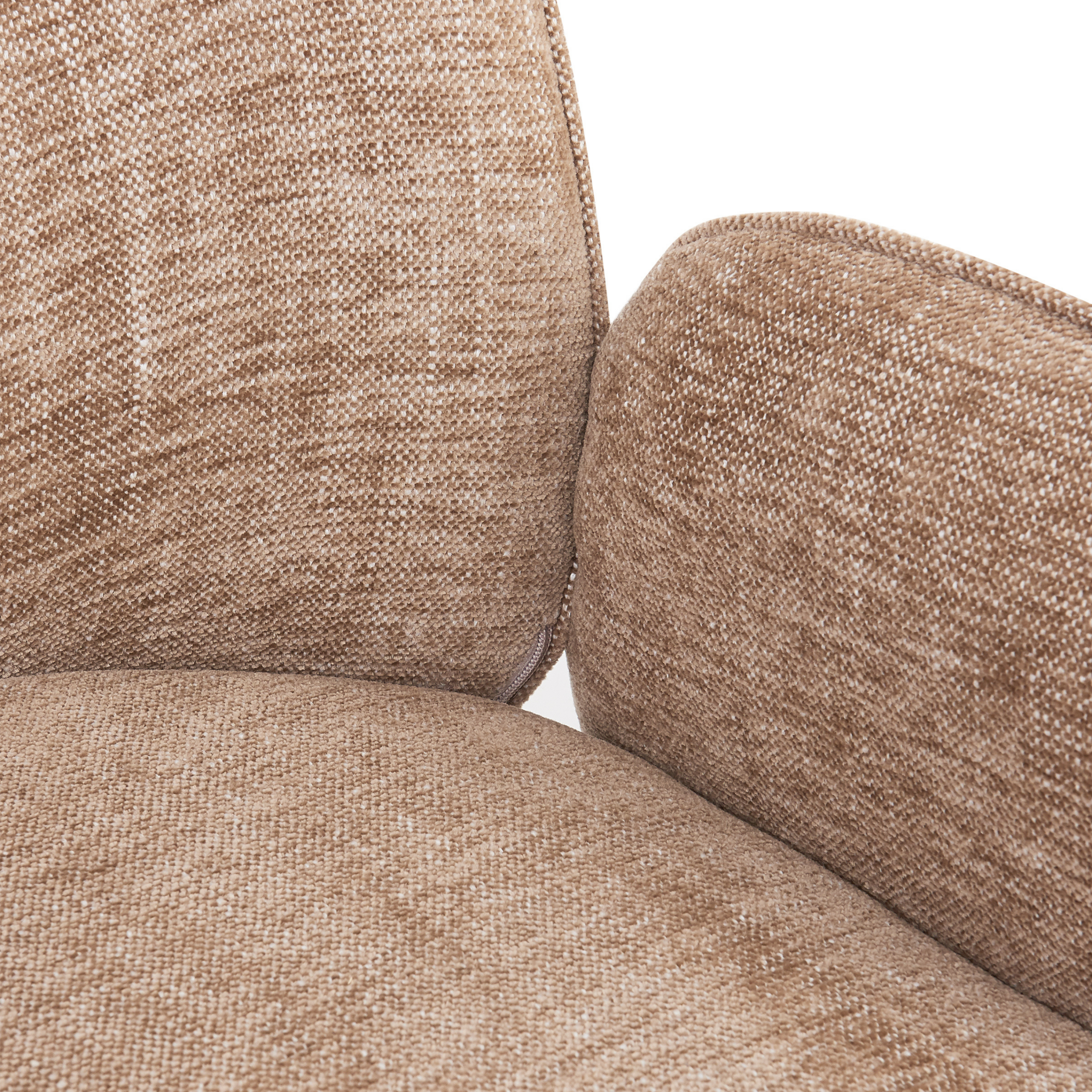 Eetkamerstoel Oslo – Taupe Armleuning