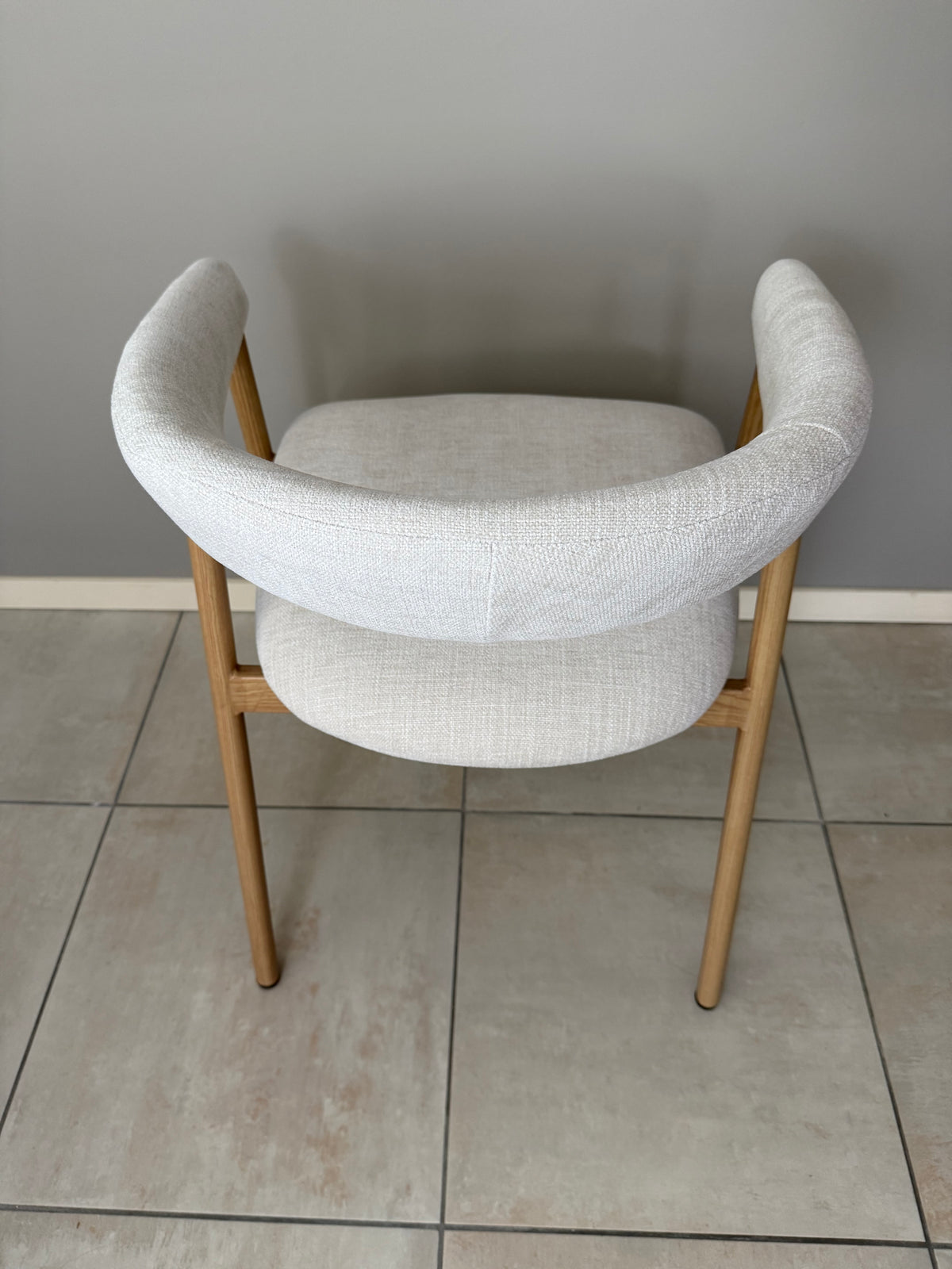 Eetkamerstoel Japandi - Beige Eiken