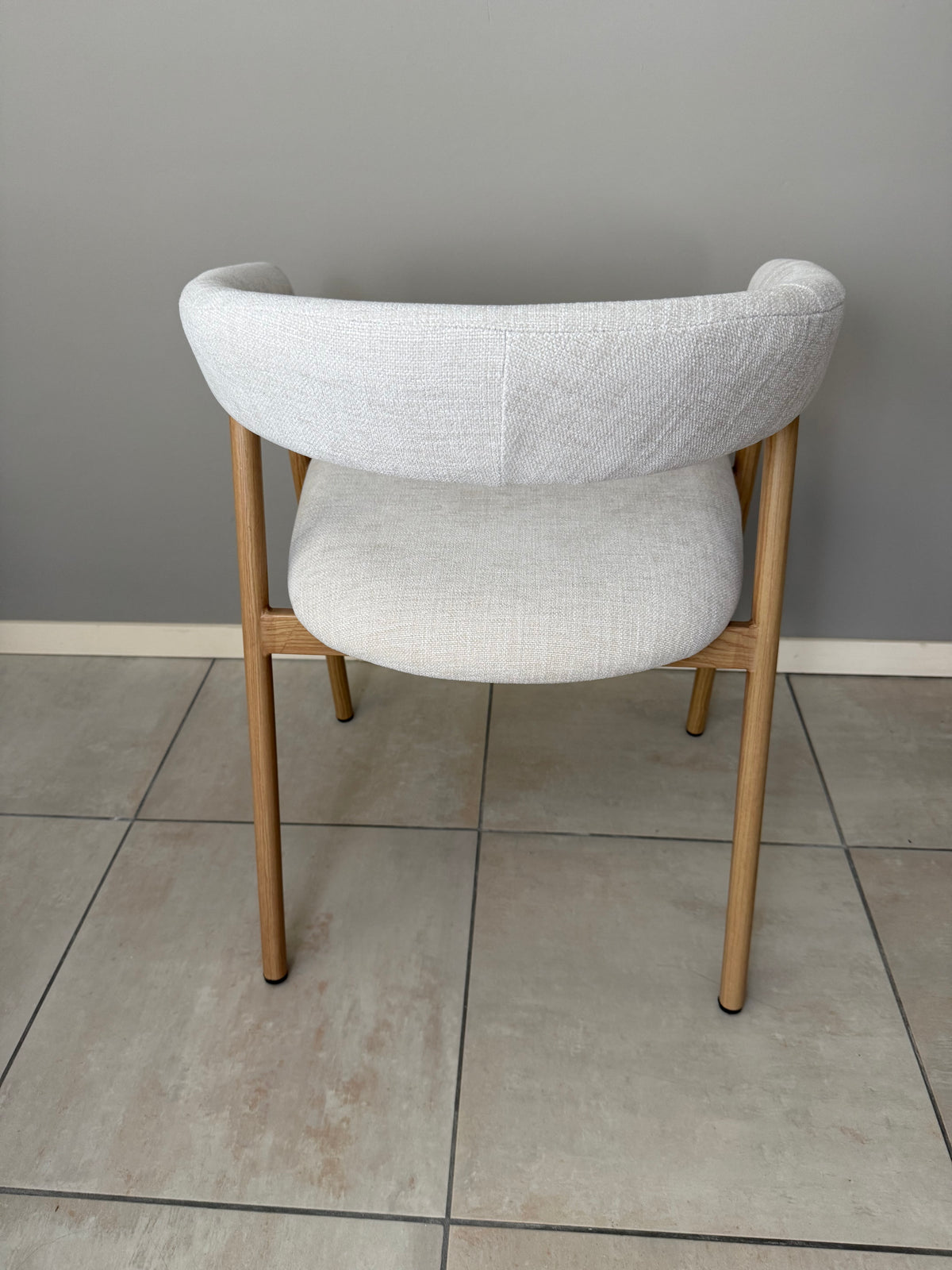 Eetkamerstoel Japandi - Beige Eiken