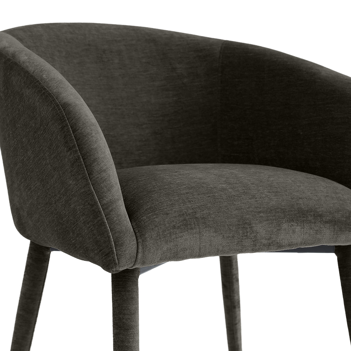 Eetkamerstoel Nova - Stof Bruin