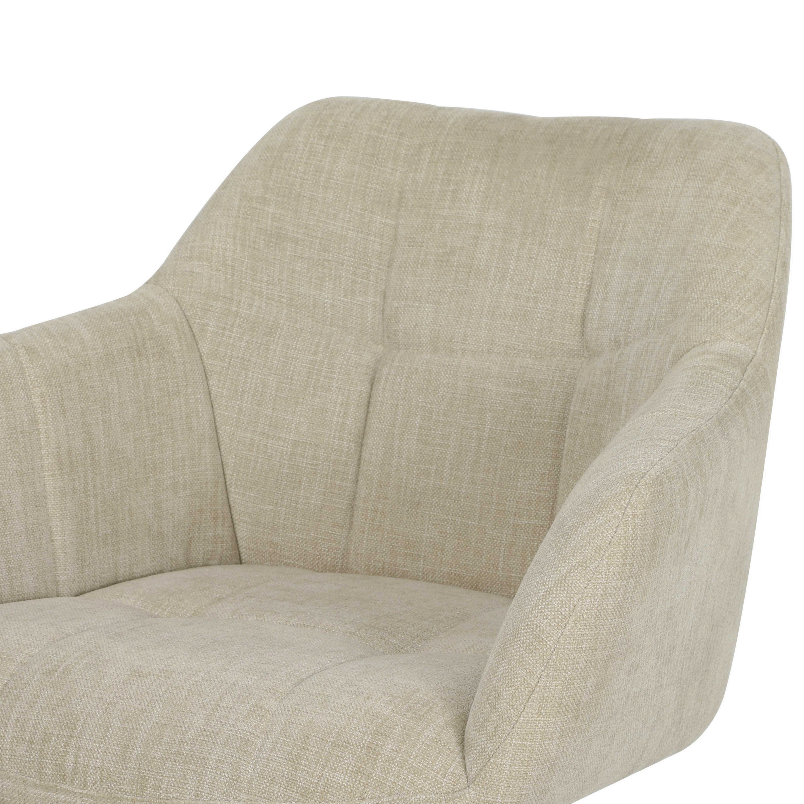 Eetkamerstoel Kiki - Stof Zand