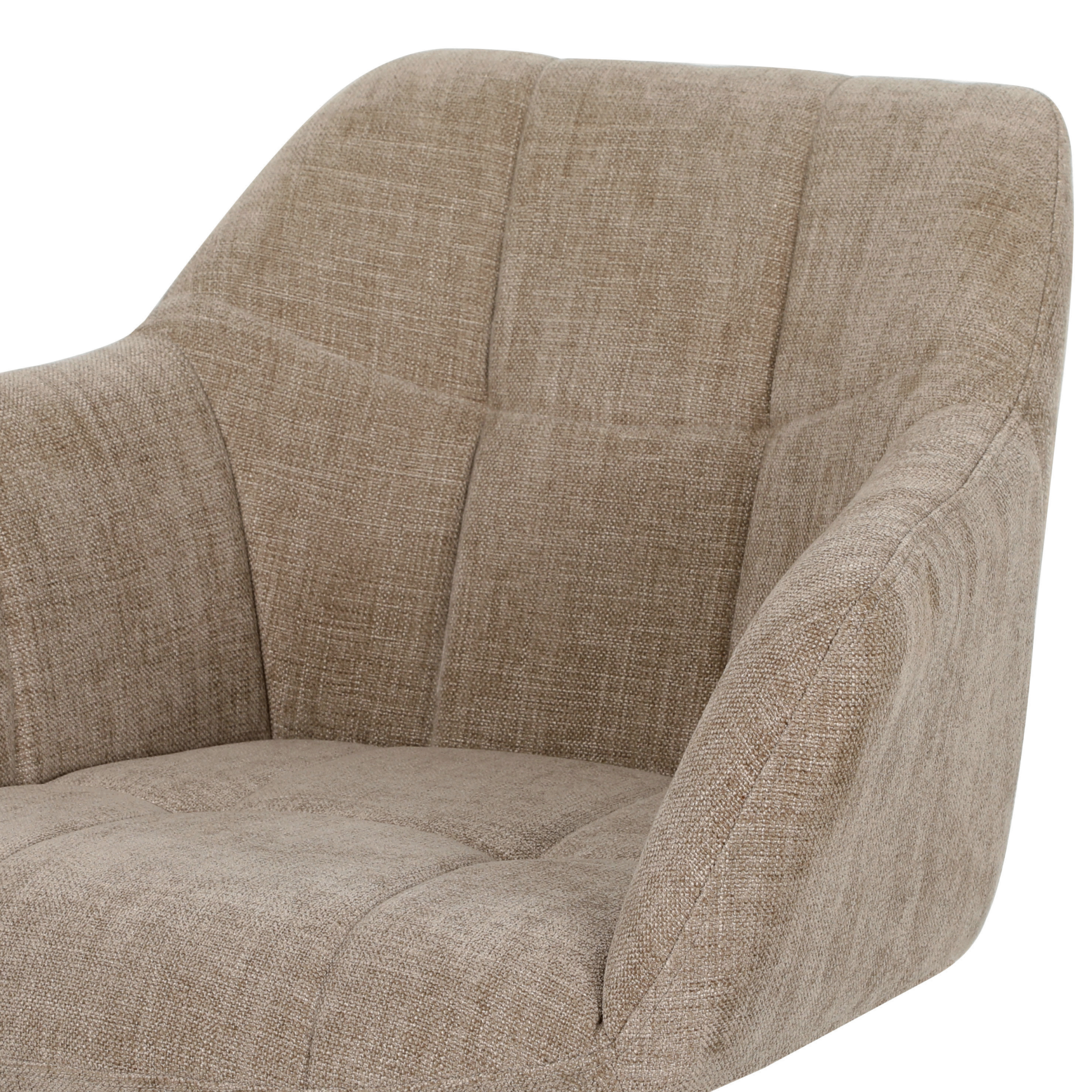 Eetkamerstoel Kiki - Stof Taupe