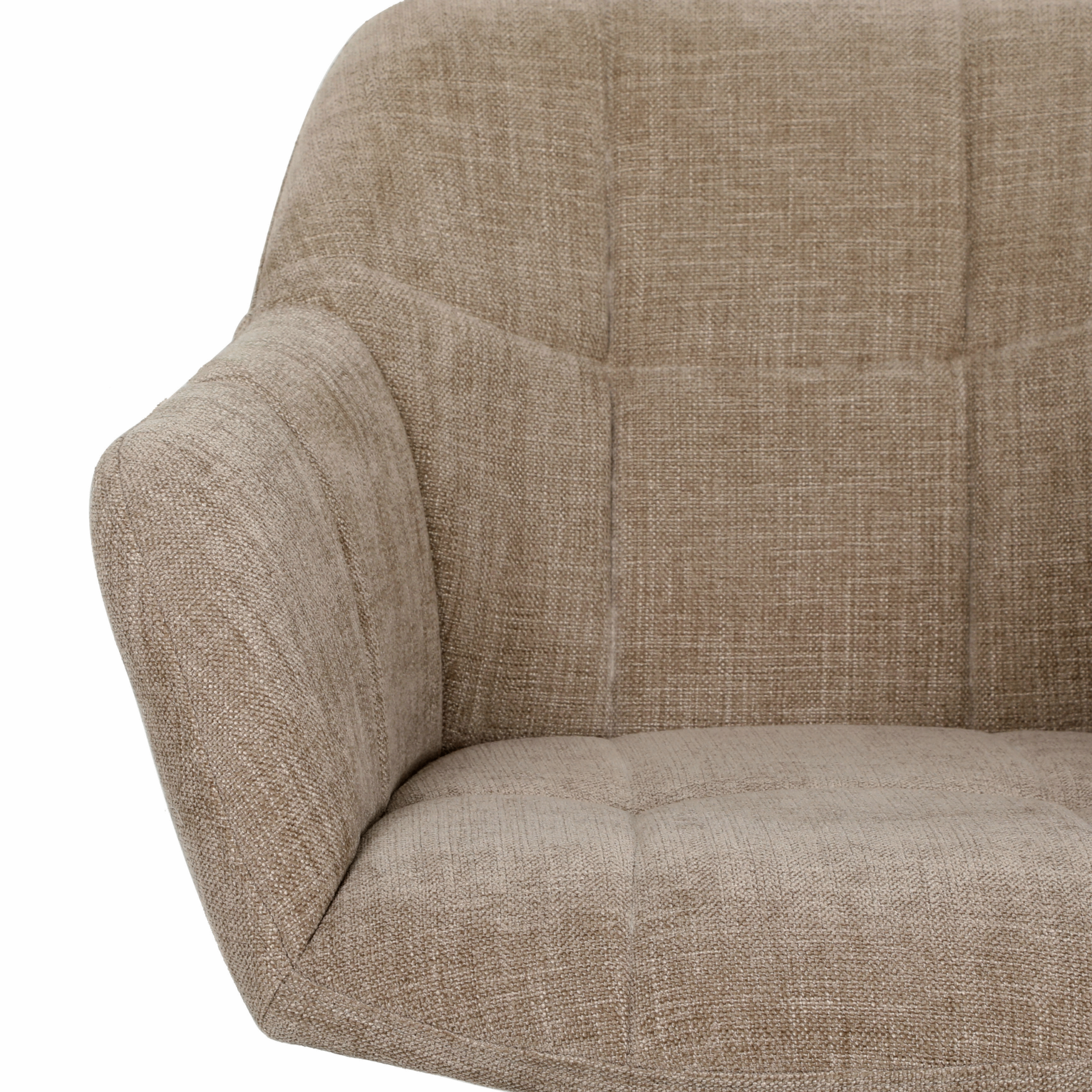 Eetkamerstoel Kiki - Stof Taupe