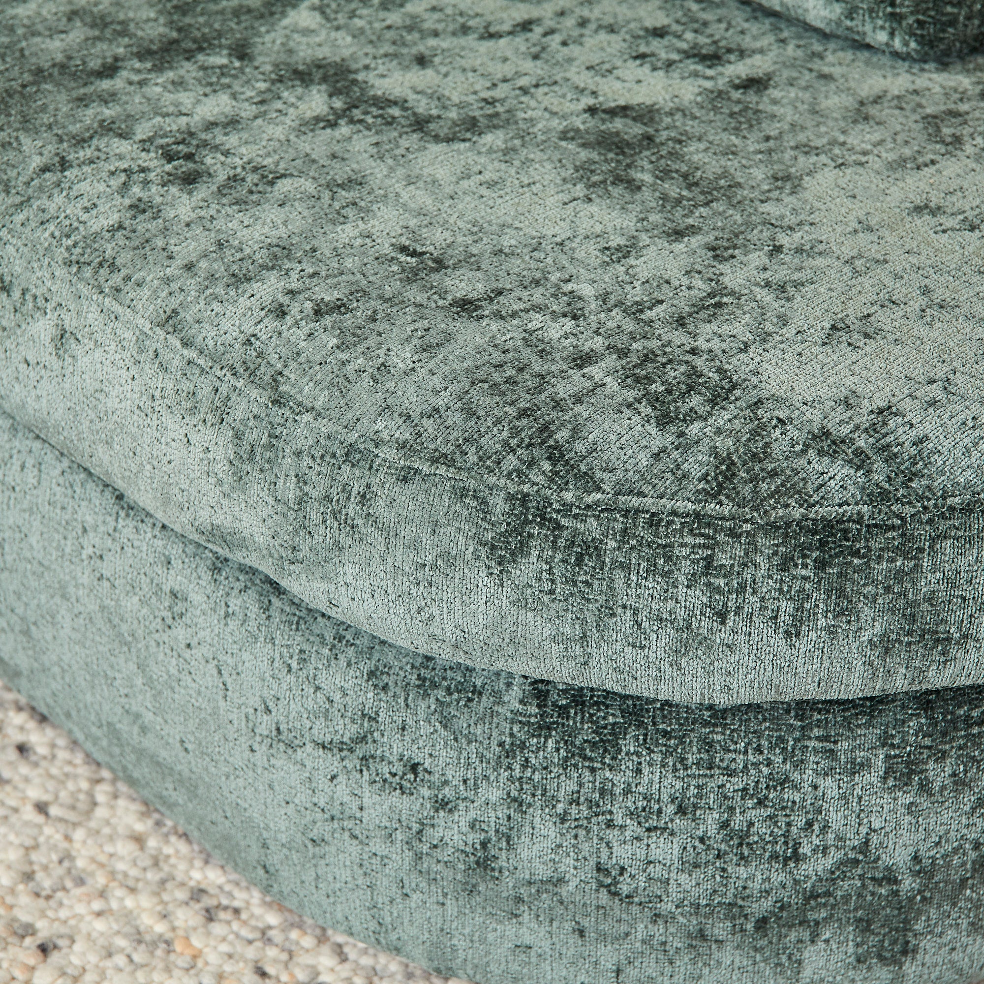 MySofa Alma | 2,5-zits + Divan Rechts | Groen