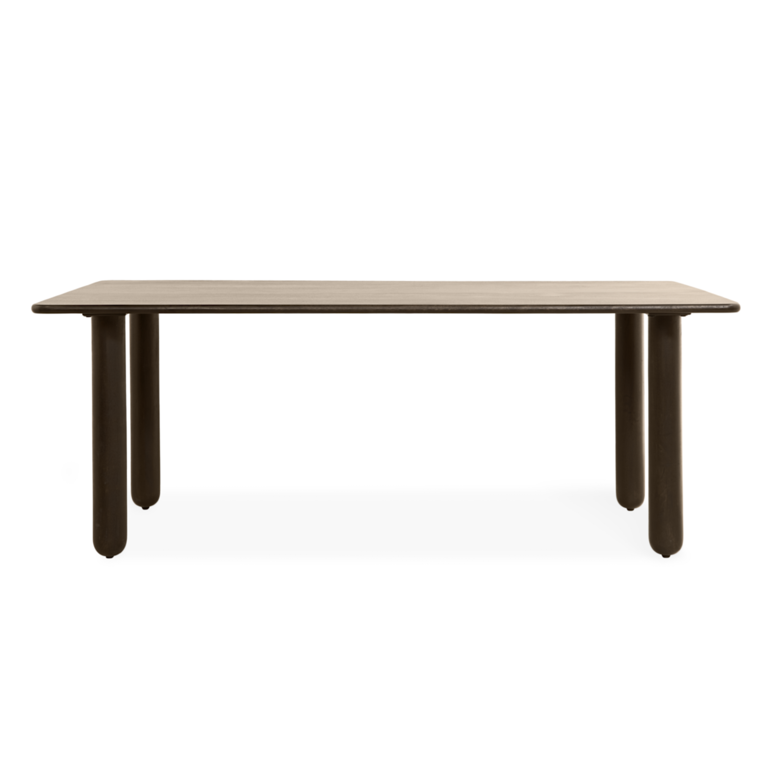Eettafel Rondo – 200cm Donkerbruin