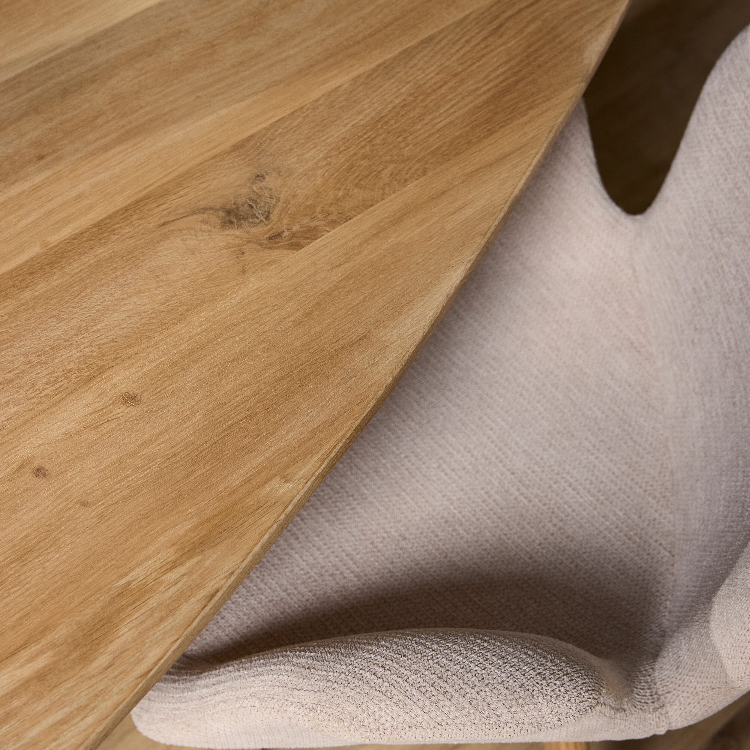 Eiken eettafel Cloud | 180 cm | Naturel