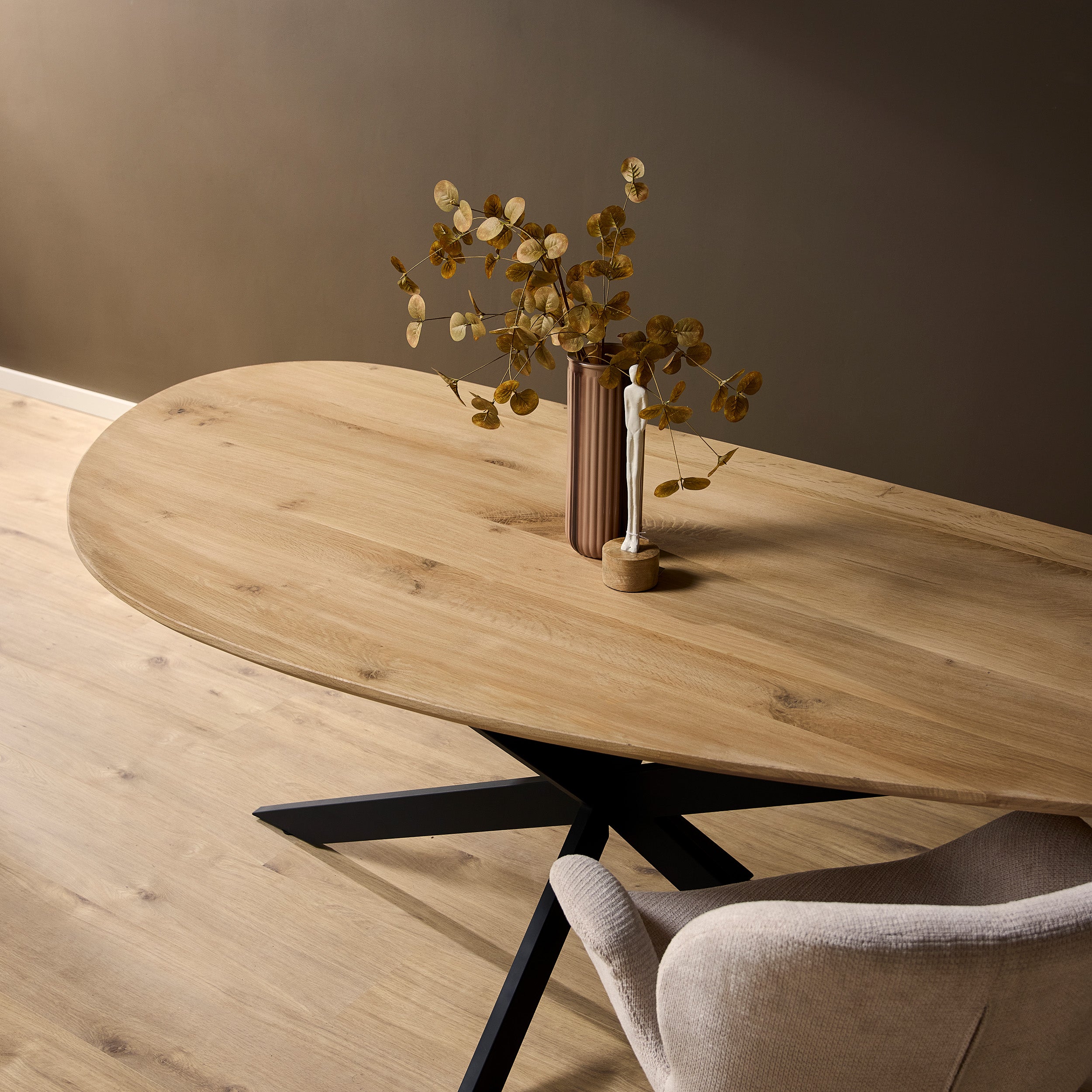 Eiken eettafel Cloud | 180 cm | Naturel