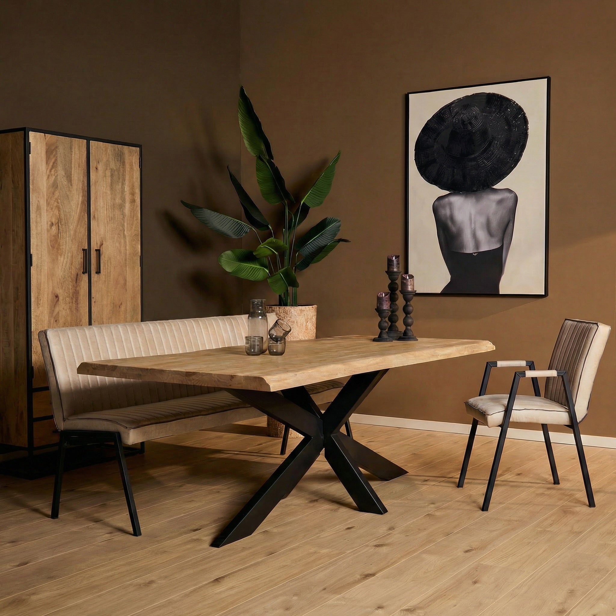 Boomstamtafel Dakota | 160 cm