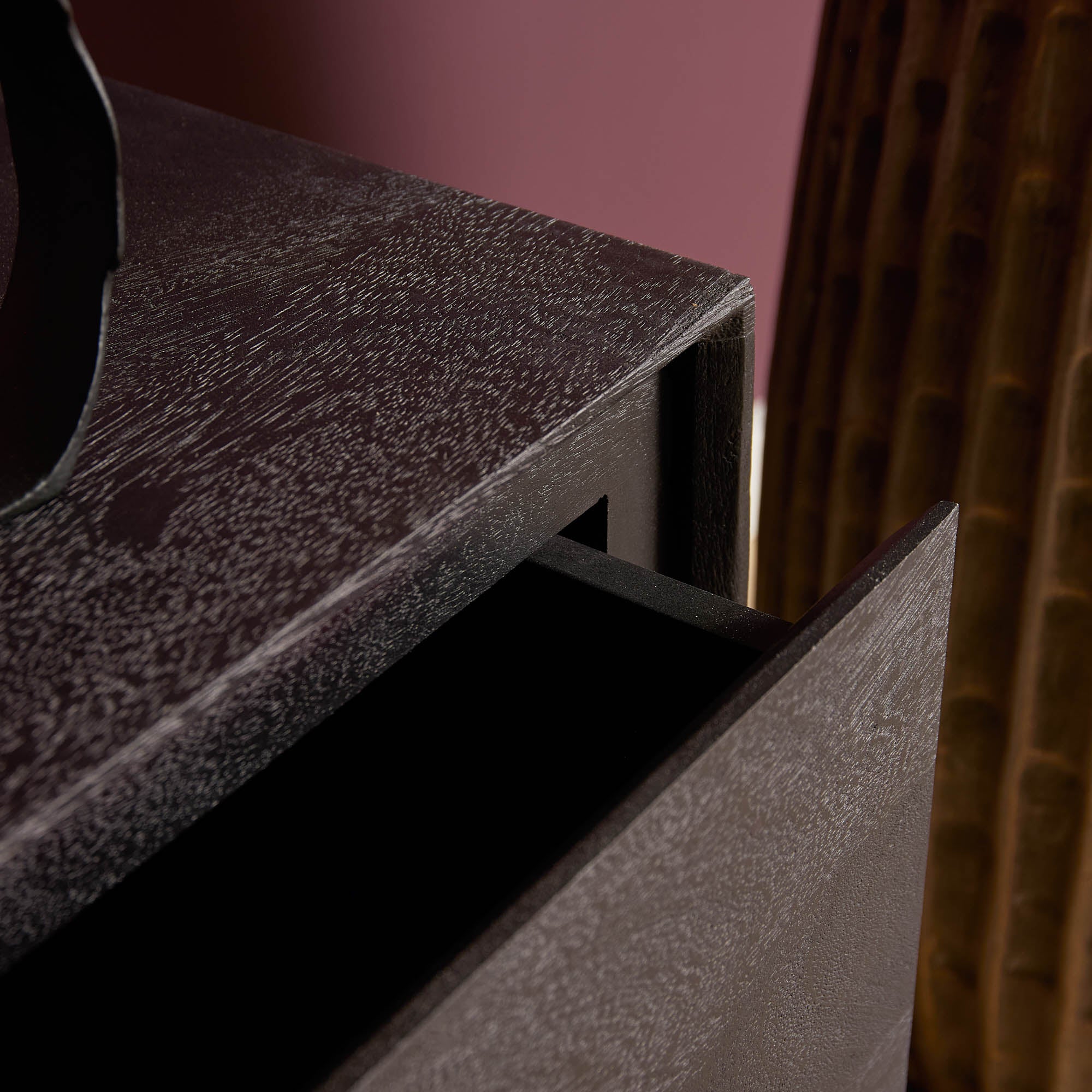 Zwevend tv-meubel Ambiance Zwart | 120 cm