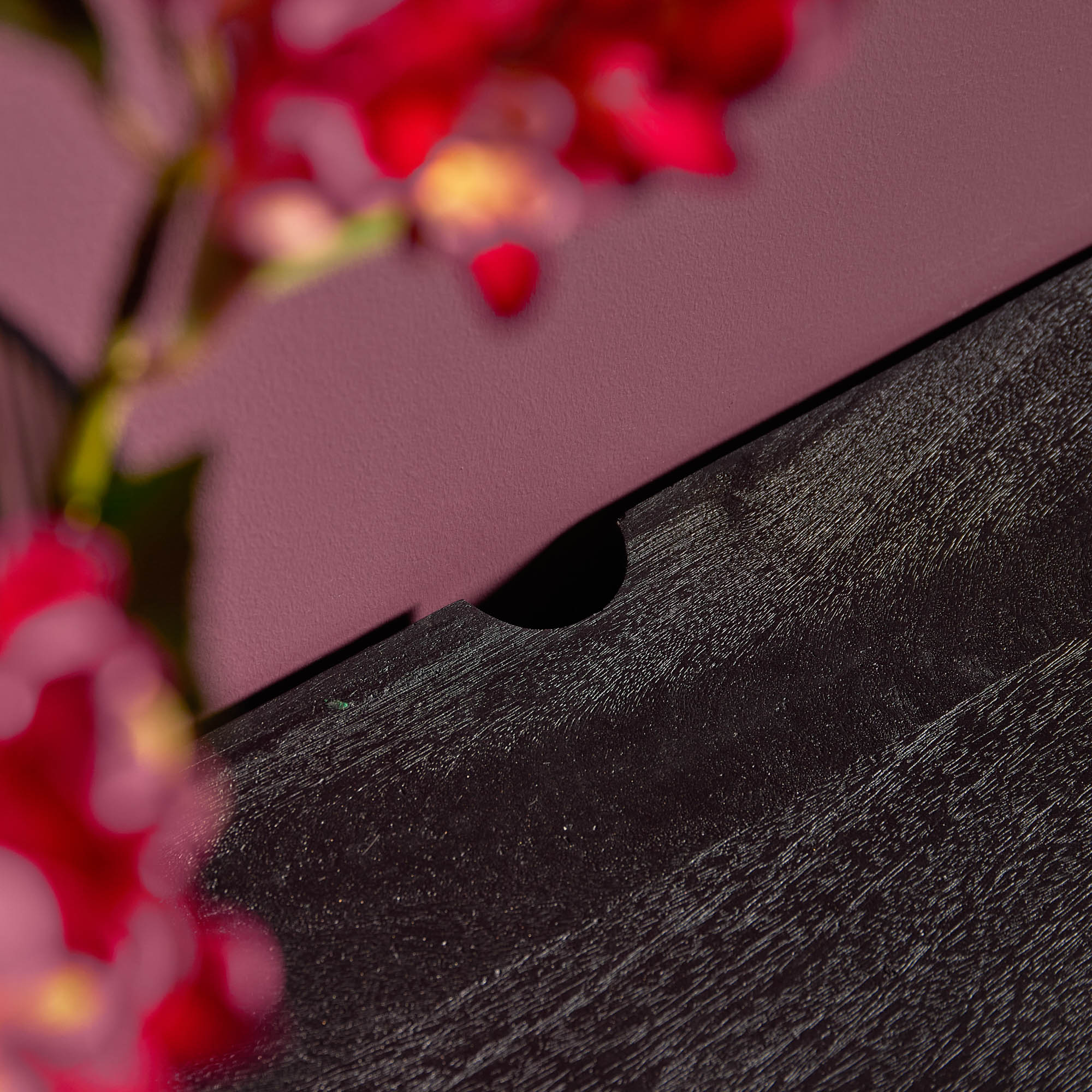 Zwevend tv-meubel Ambiance Zwart | 280 cm