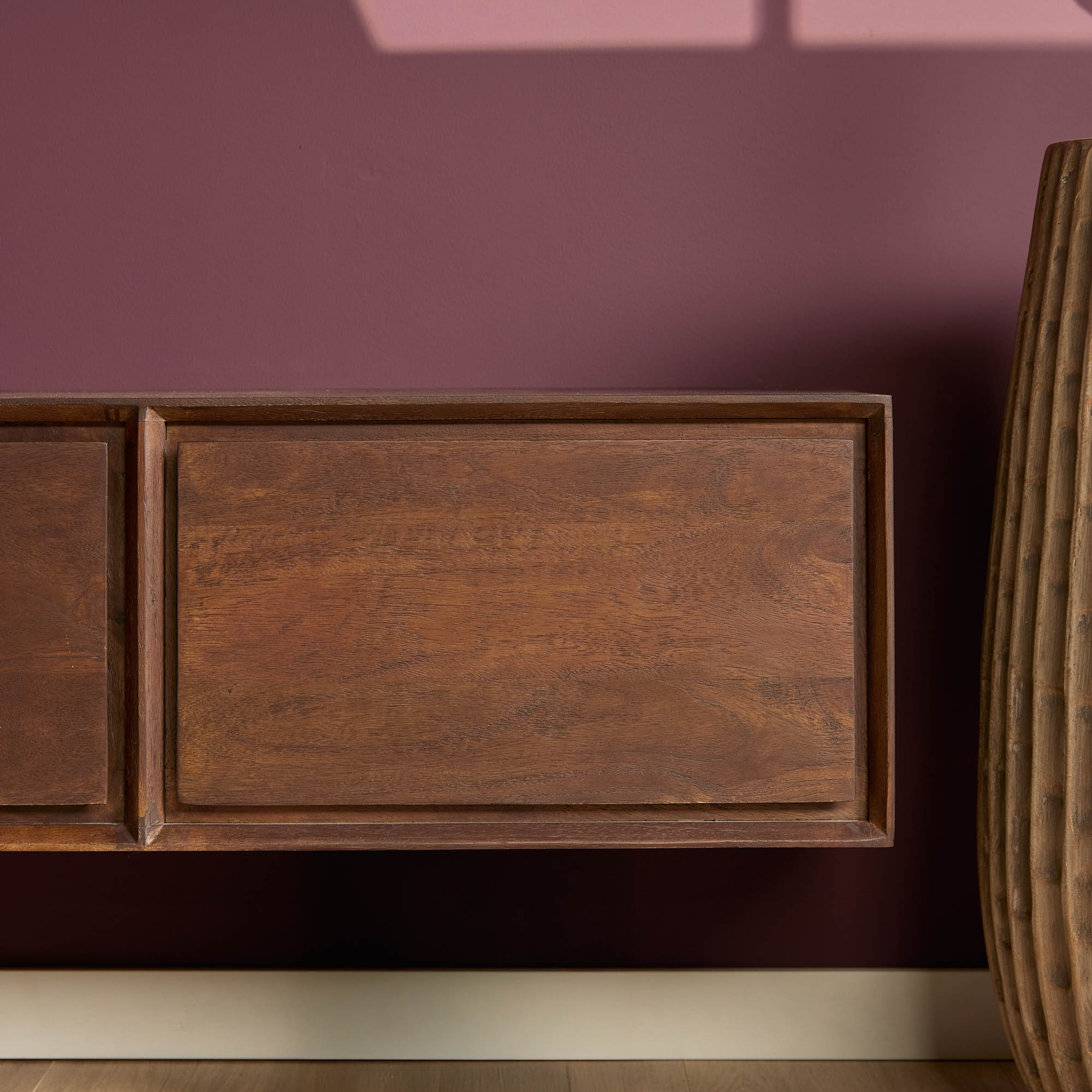 Zwevend tv meubel Ambiance Bruin | 240 cm