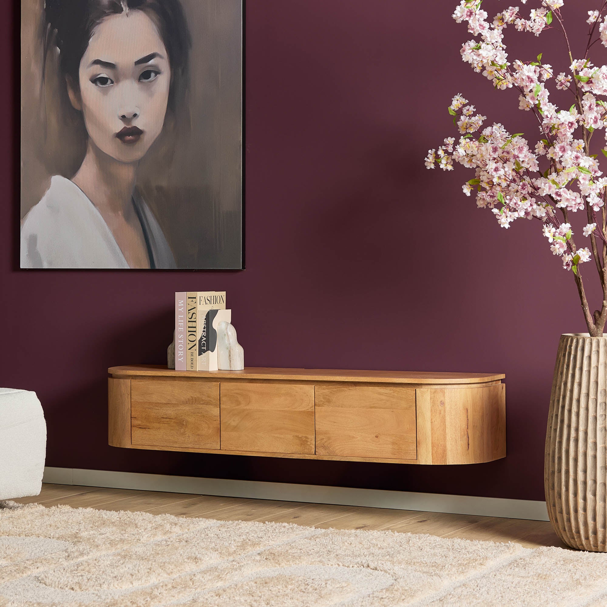 Tv-meubel Excellent Naturel | 160 cm