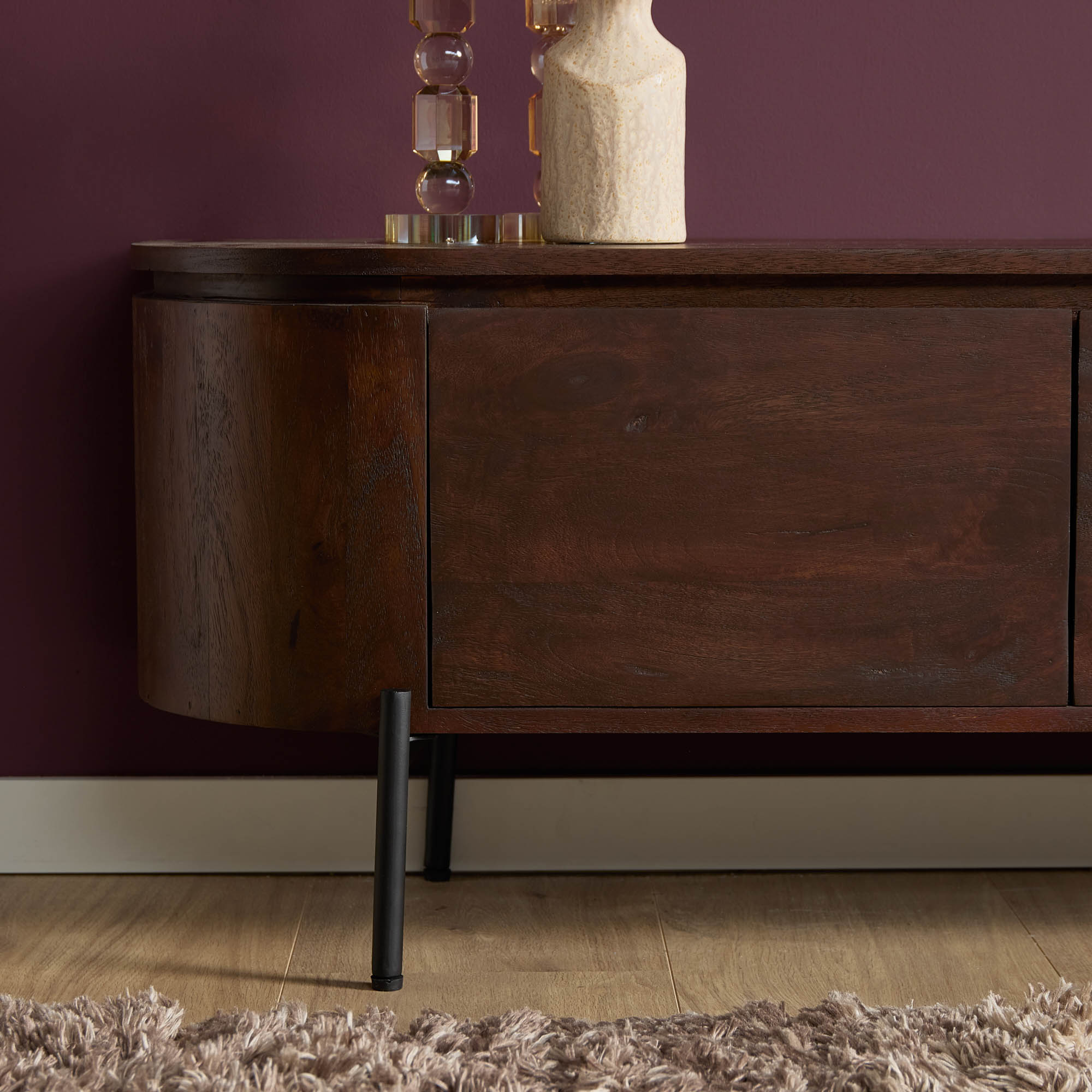 Tv-meubel Excellent bruin | 120 cm