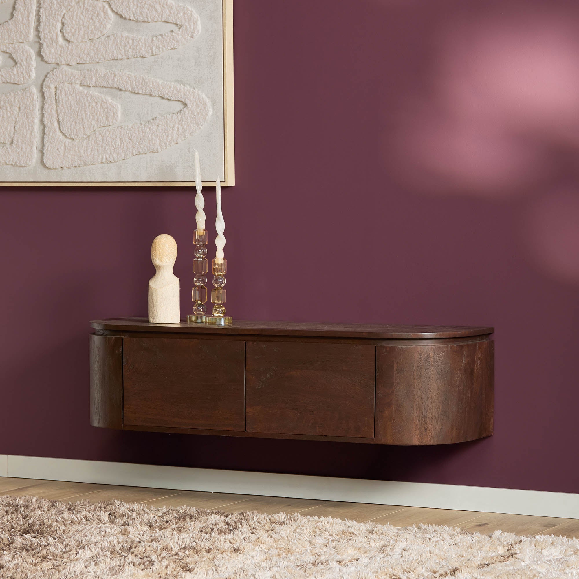 Tv-meubel Excellent bruin | 120 cm