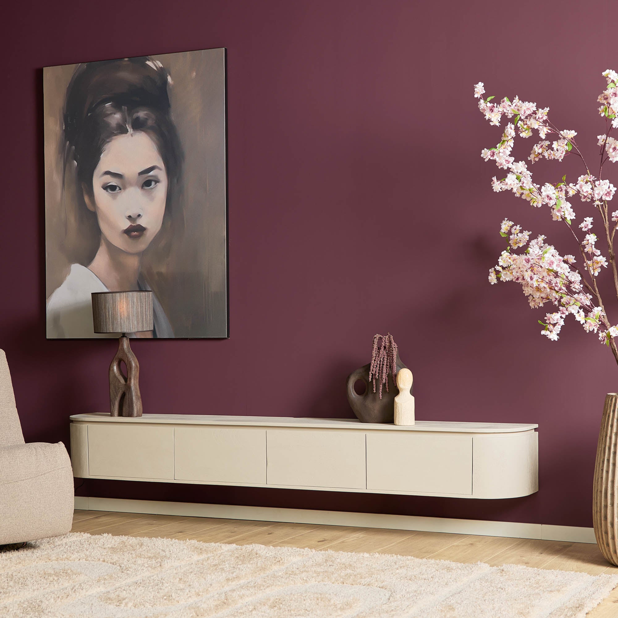 Tv-meubel Excellent Zand | 240 cm