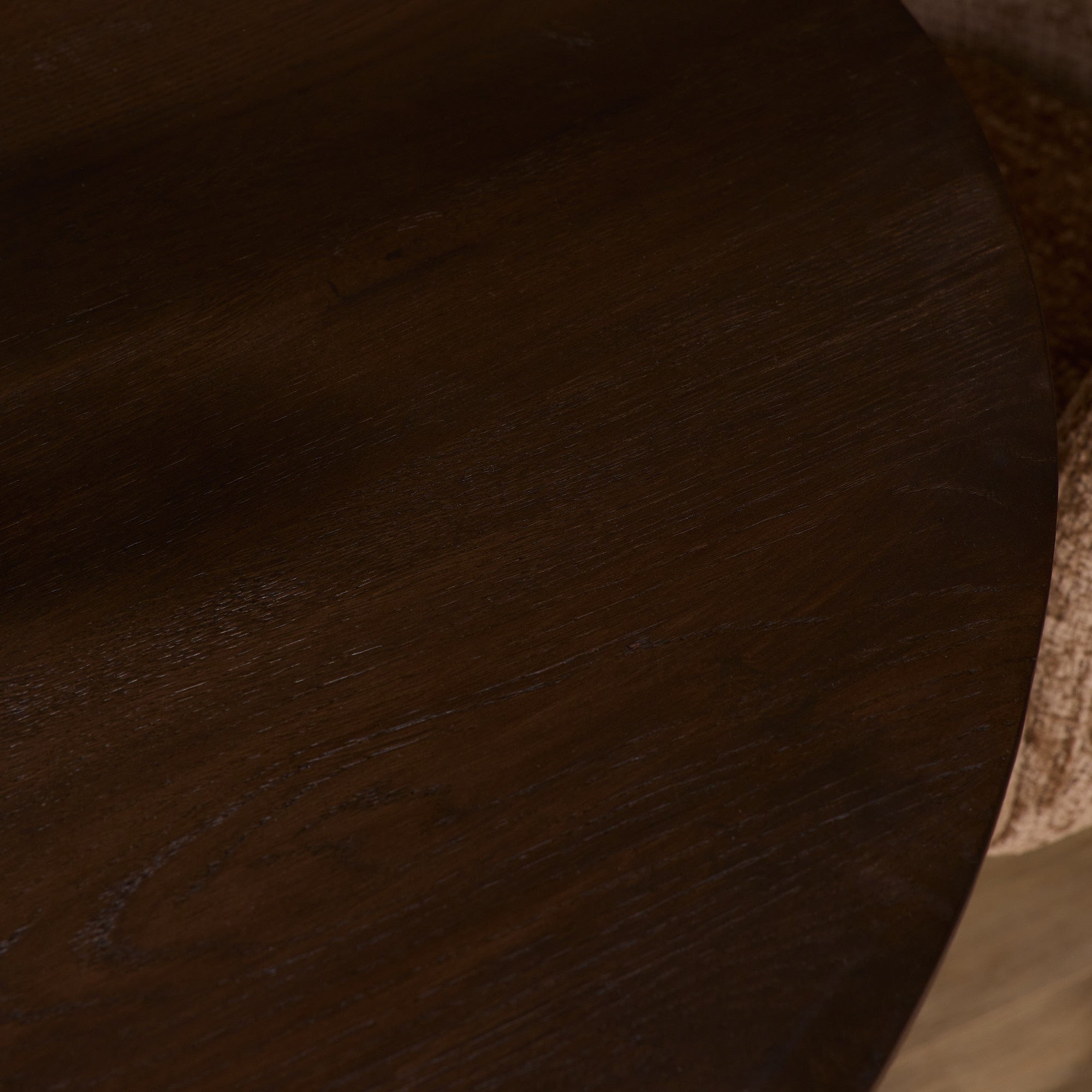 Eiken eettafel Ferris | Rond 150 cm | Bruin