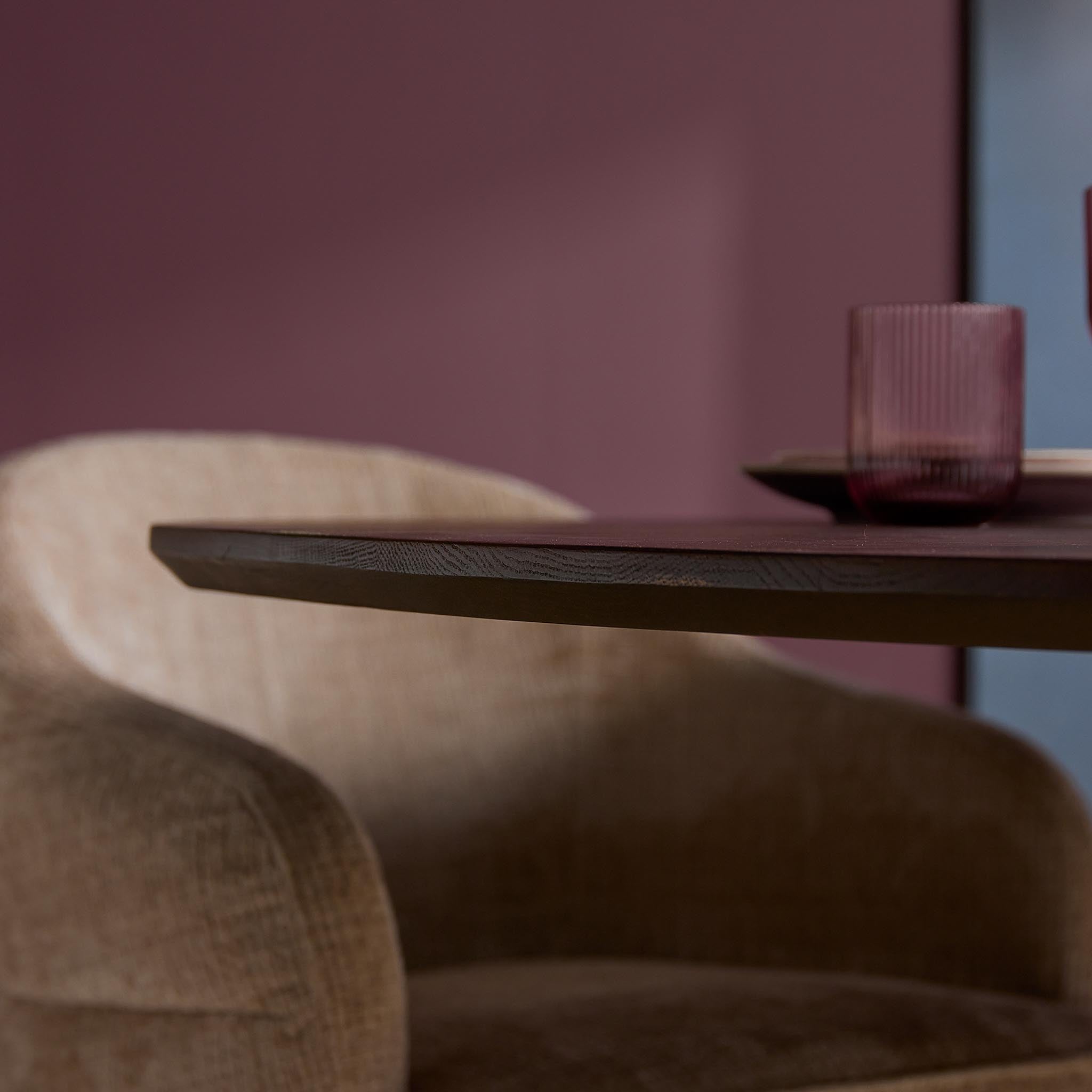 Eiken eettafel Ferris | Deens Ovaal 180 cm | Bruin