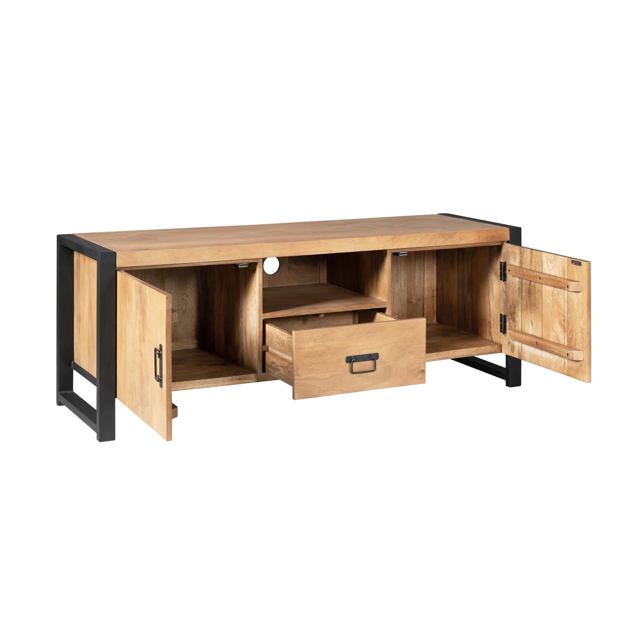 Tv meubel Britt | 150 cm | met deuren en lade