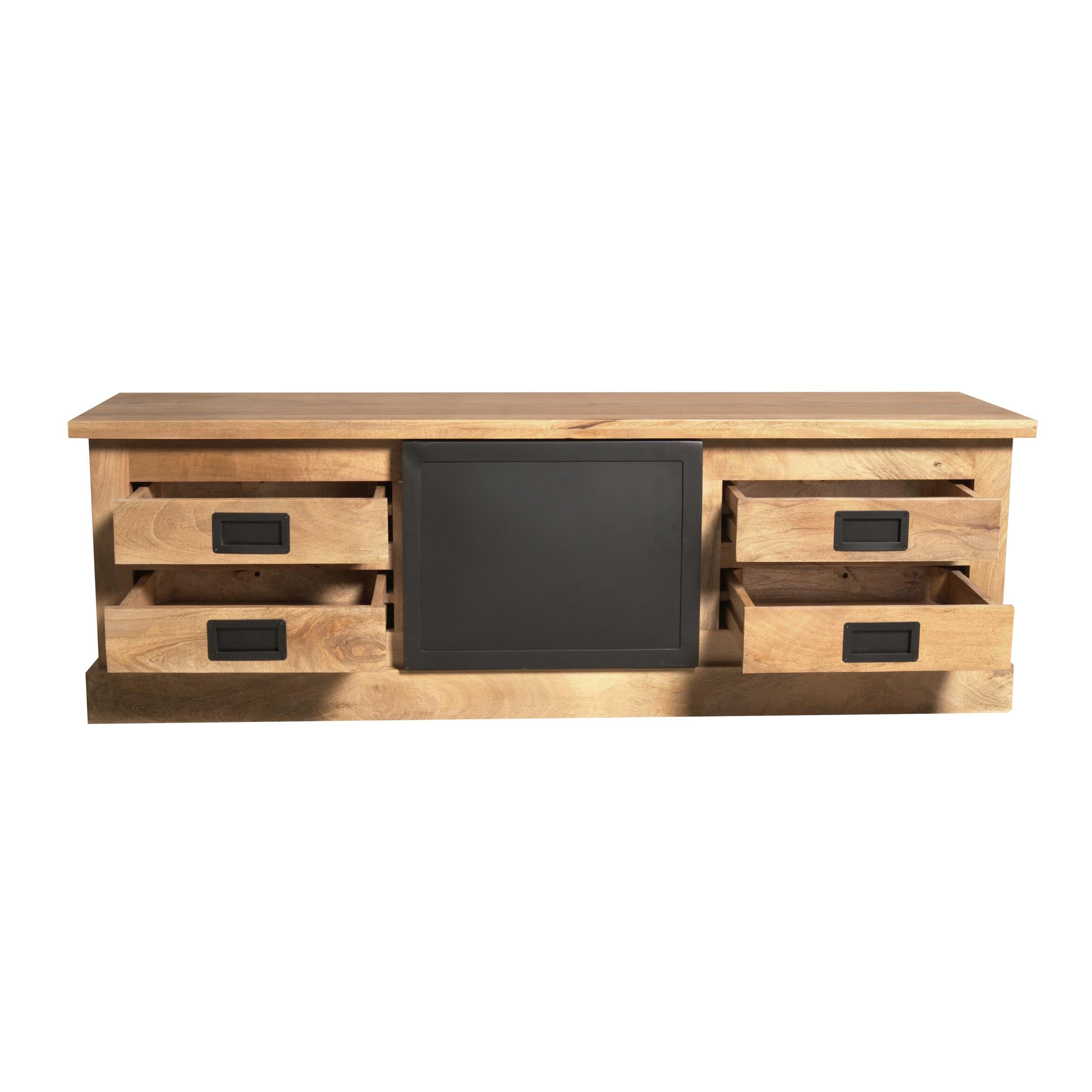 Tv meubel Noa Naturel Mangohout 155 cm