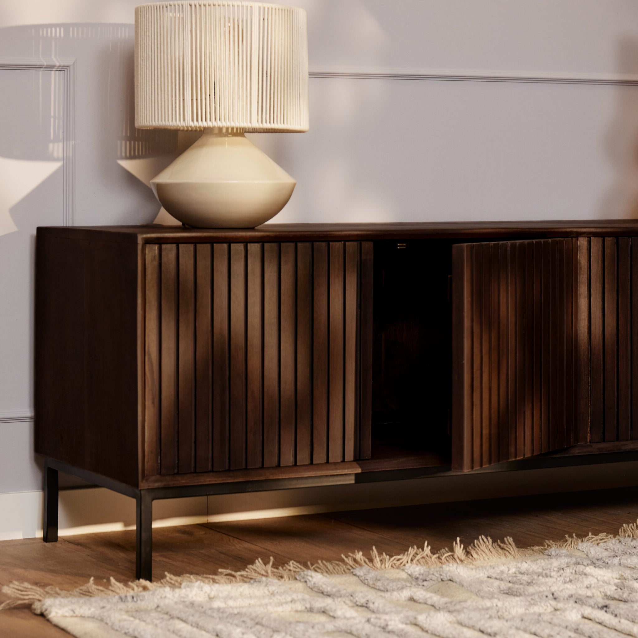 Tv-meubel Madison Bruin | 165 cm