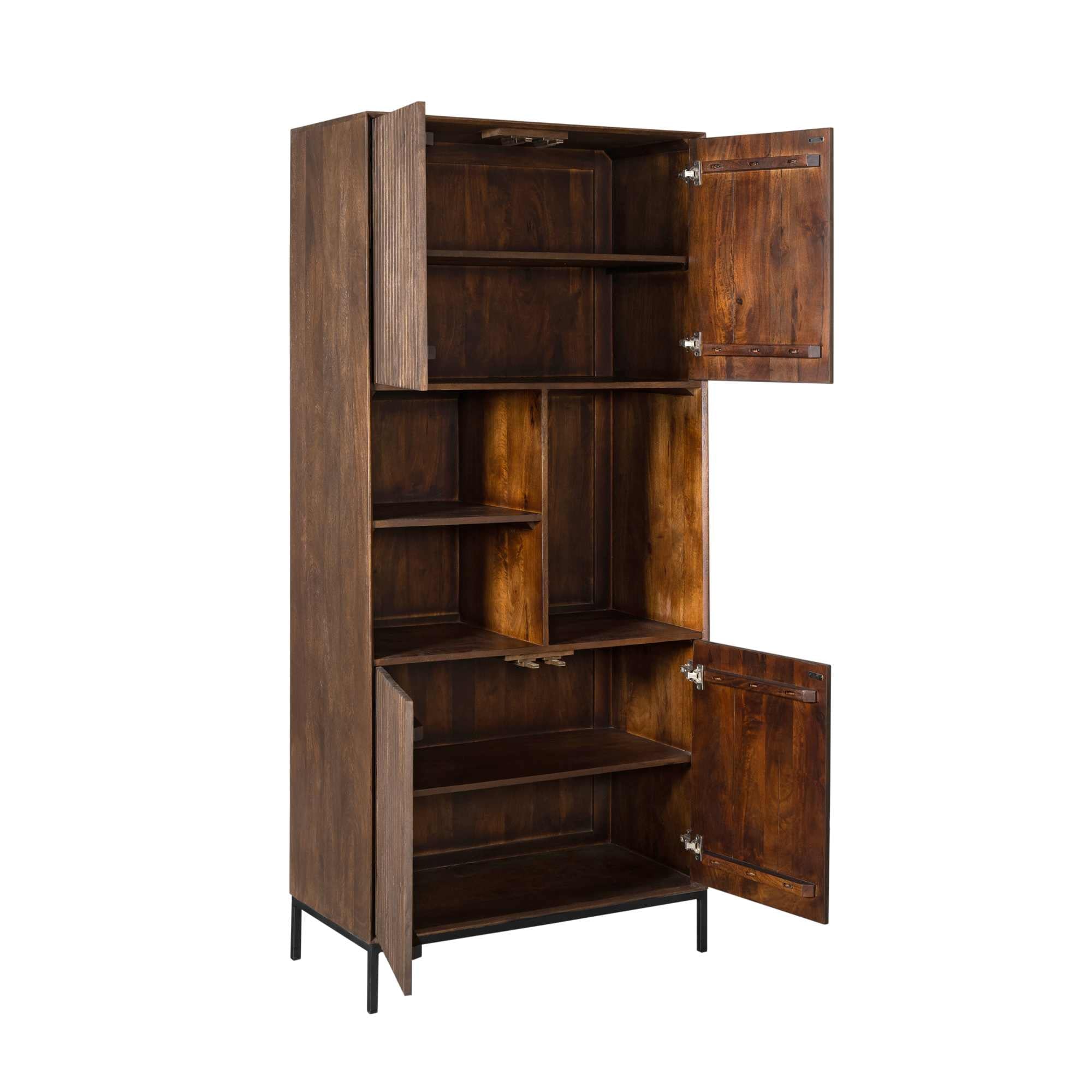 Boekenkast Madison Bruin | 90 cm