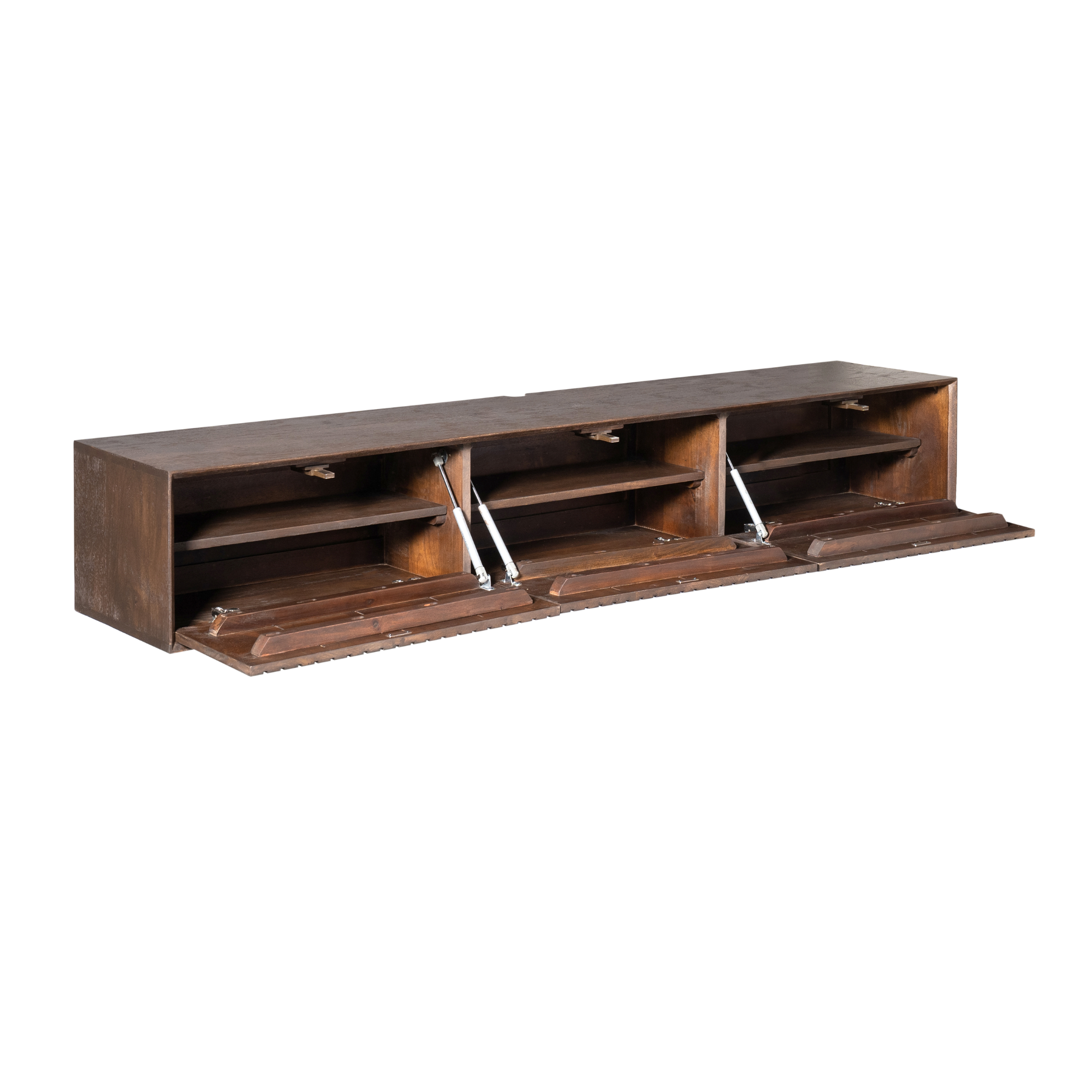 Zwevend tv meubel Madison Bruin | 160 cm