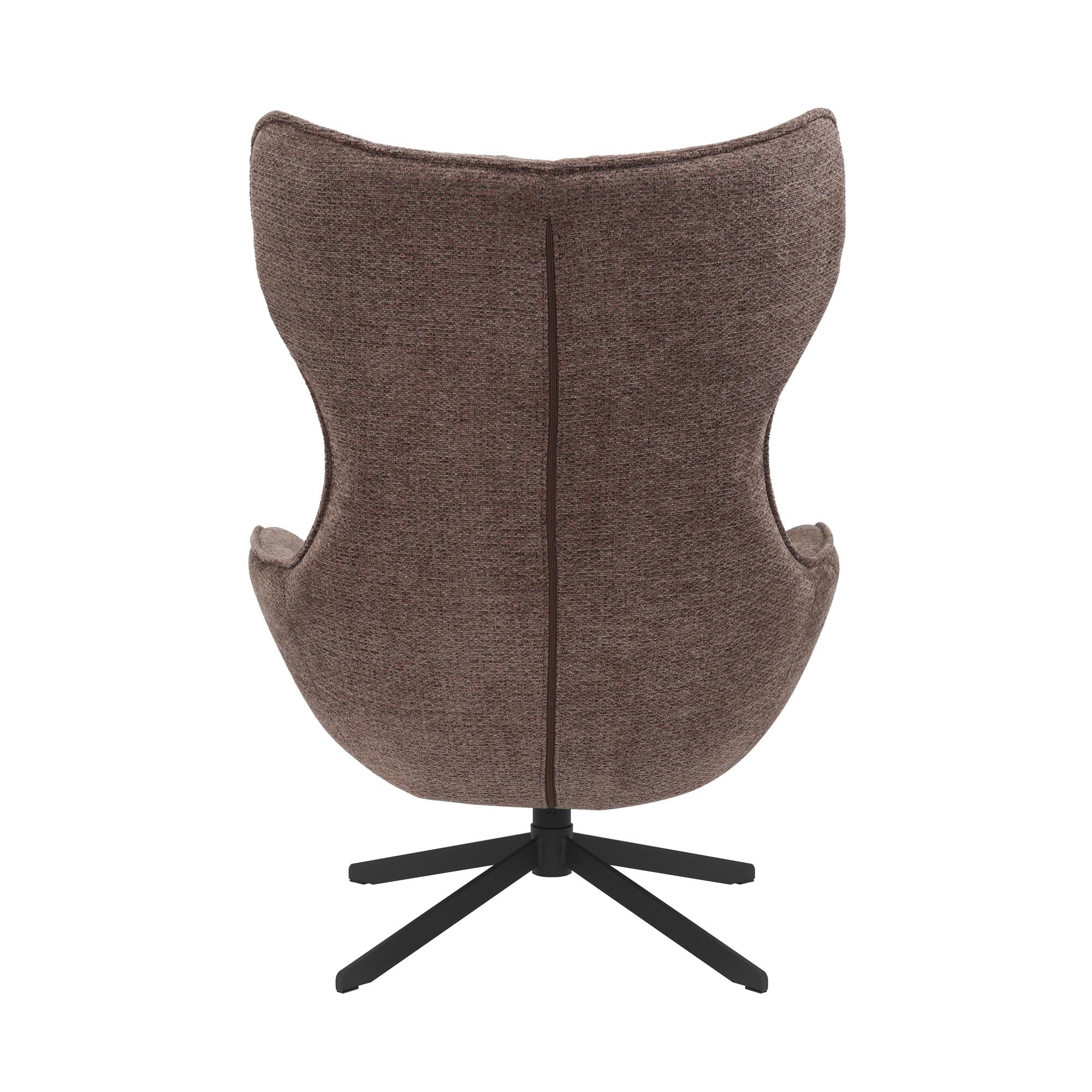 Draaibare fauteuil Olivia Paars