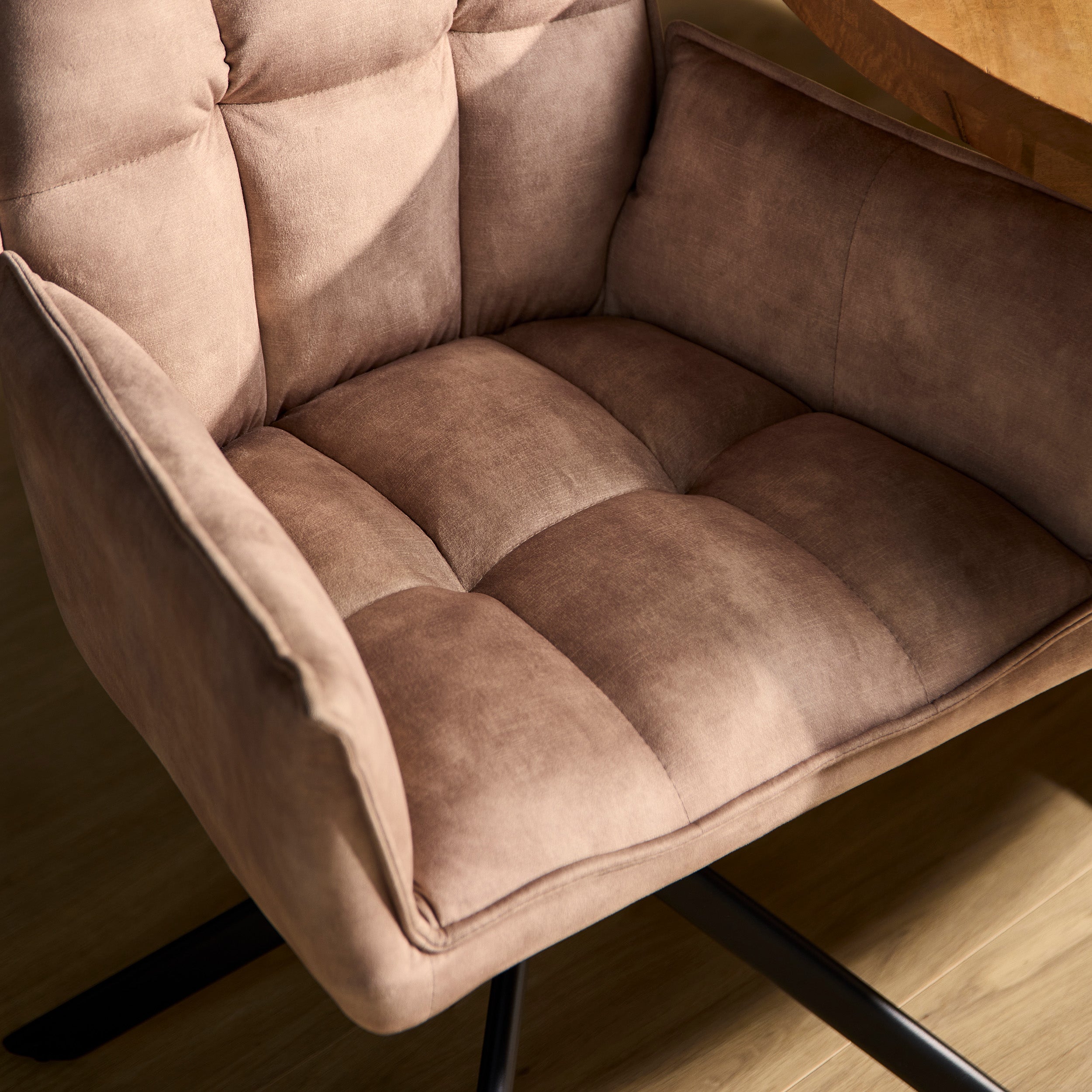 Eetkamerstoel Dani | Velvet Beige