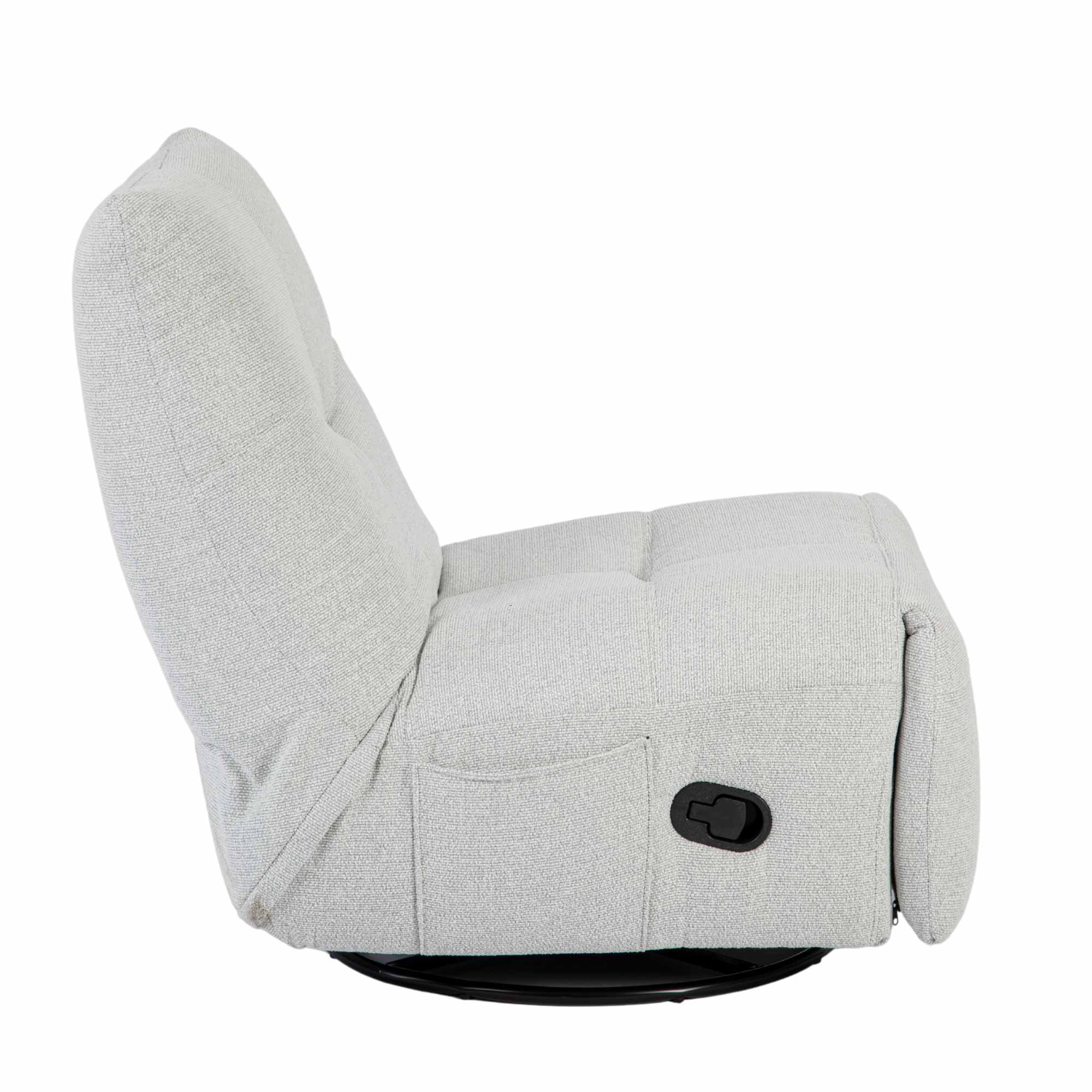 Relaxfauteuil Lazy | Lichtgrijs