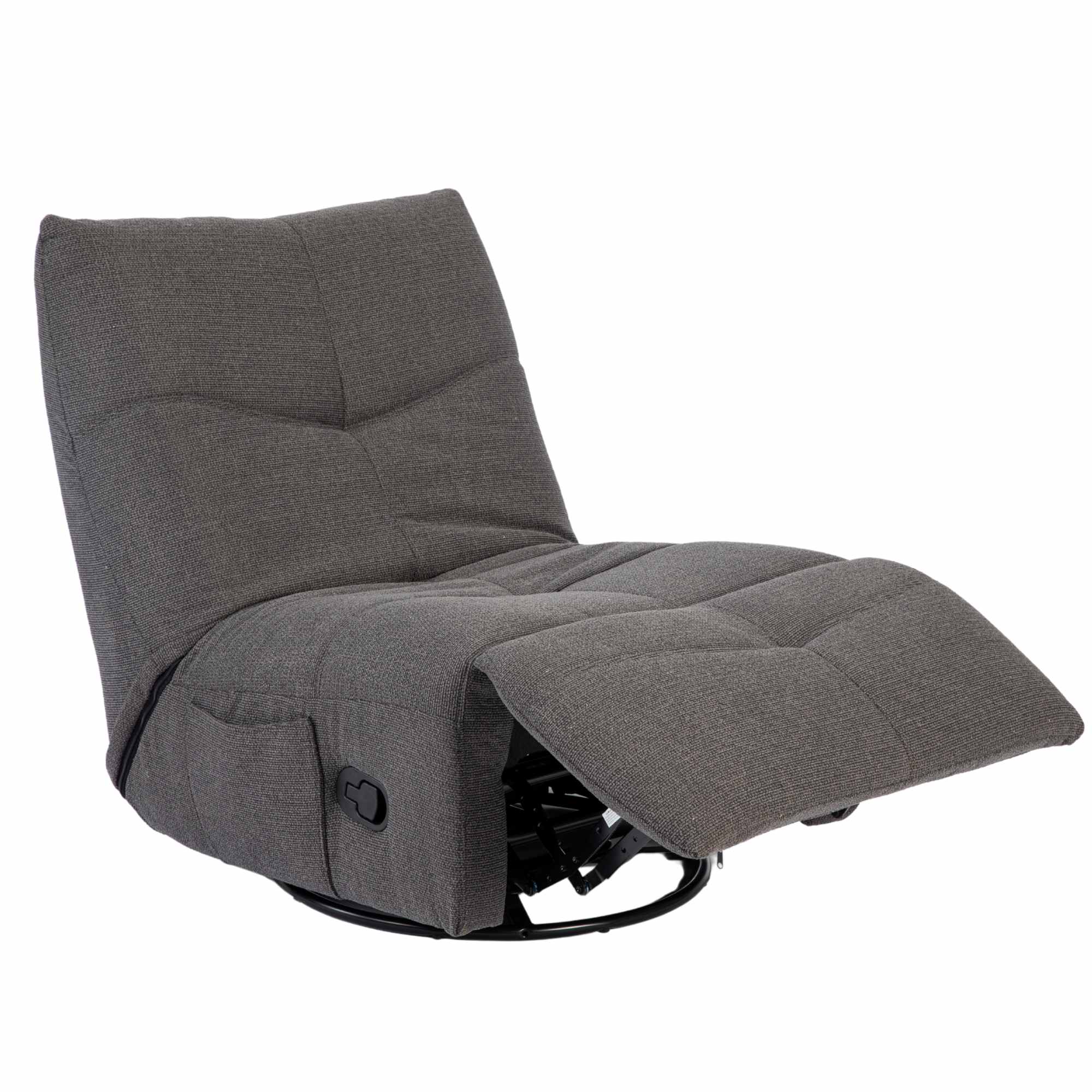 Relaxfauteuil Lazy | Donker Grijs