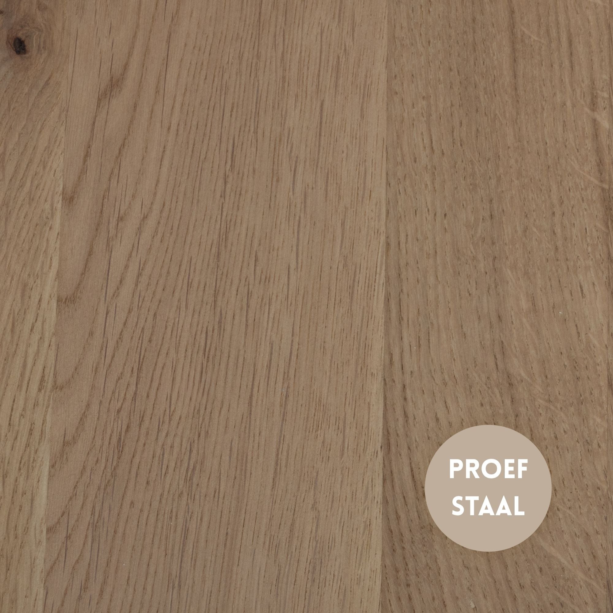 Proefstaal Eiken Naturel